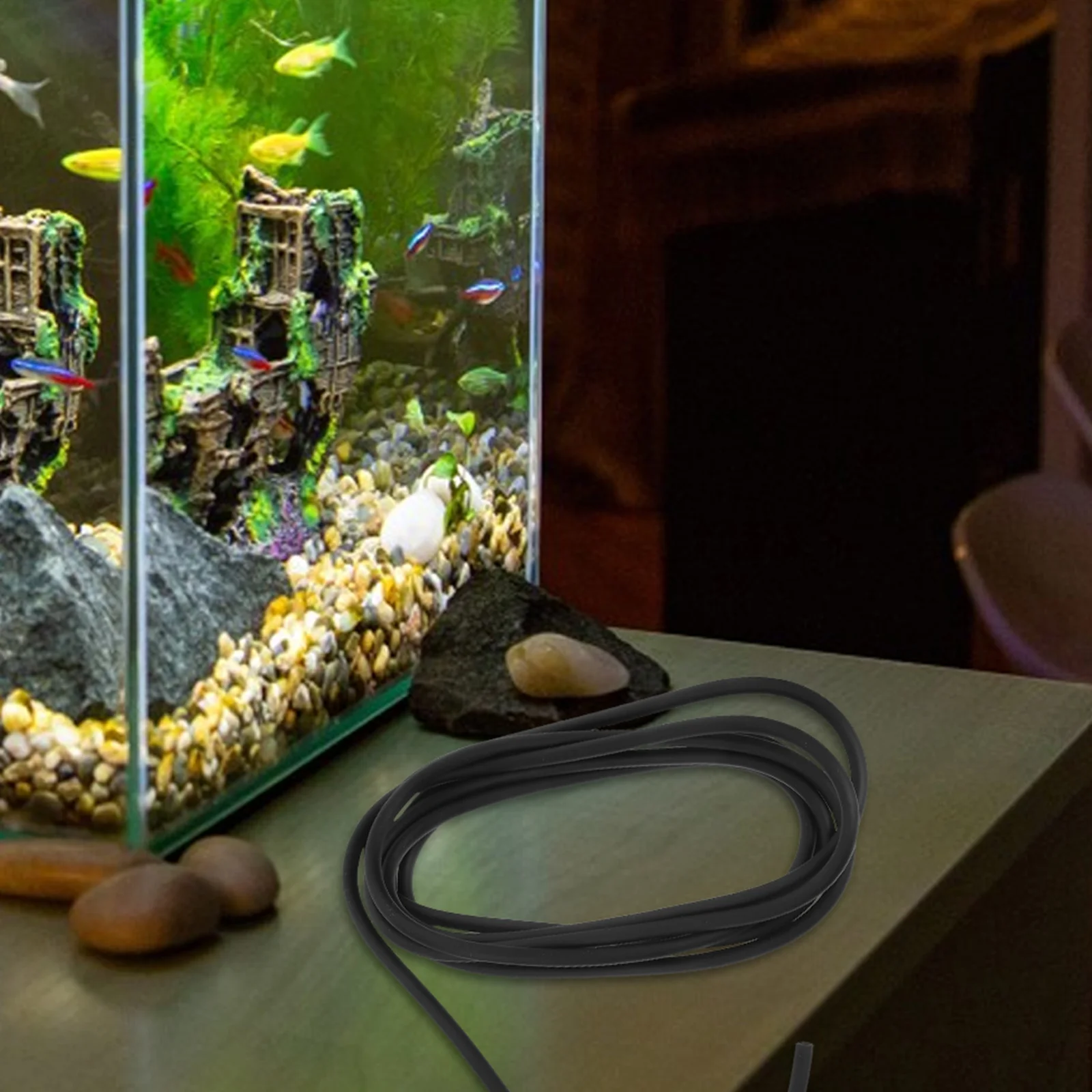 Aquarium Oxygenation Hose Thickened PVC Airline Tubing for Tank Aeration Flexible Easy Install Universal Fit Fish Tank
Aquarium Oxygenation Hose Thickened PVC Airline Tubing for Tank Aeration Flexible Easy Install Universal Fit Fish Tank