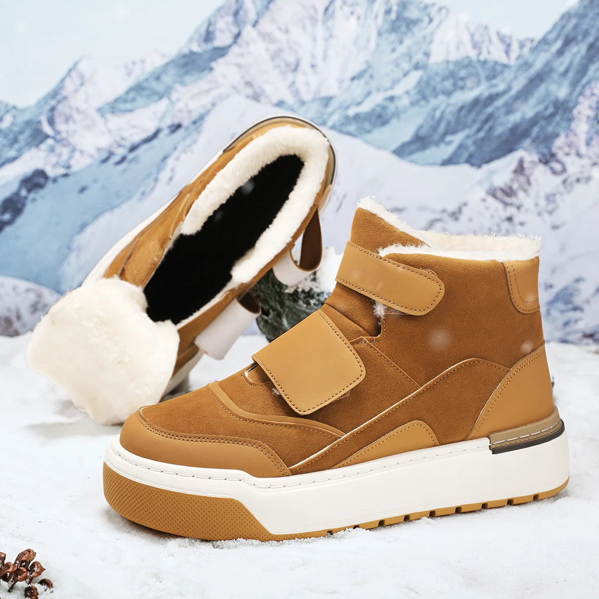 Men's 2025 Winter New Snow Boots - Fleece-Lined Thick Warm, Non-Slip Outdoor Casual Sneaker Boots for Versatile Styling
Men's 2025 Winter New Snow Boots - Fleece-Lined Thick Warm, Non-Slip Outdoor Casual Sneaker Boots for Versatile Styling