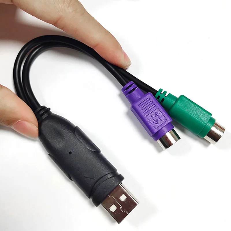 1-10PC USB To 6Pin PS2 for PS/2 Female Extension Cable Y Splitter Adapter Connector Conversion Cable for Keyboard Mouse Scanner
1-10PC USB To 6Pin PS2 for PS/2 Female Extension Cable Y Splitter Adapter Connector Conversion Cable for Keyboard Mouse Scanner