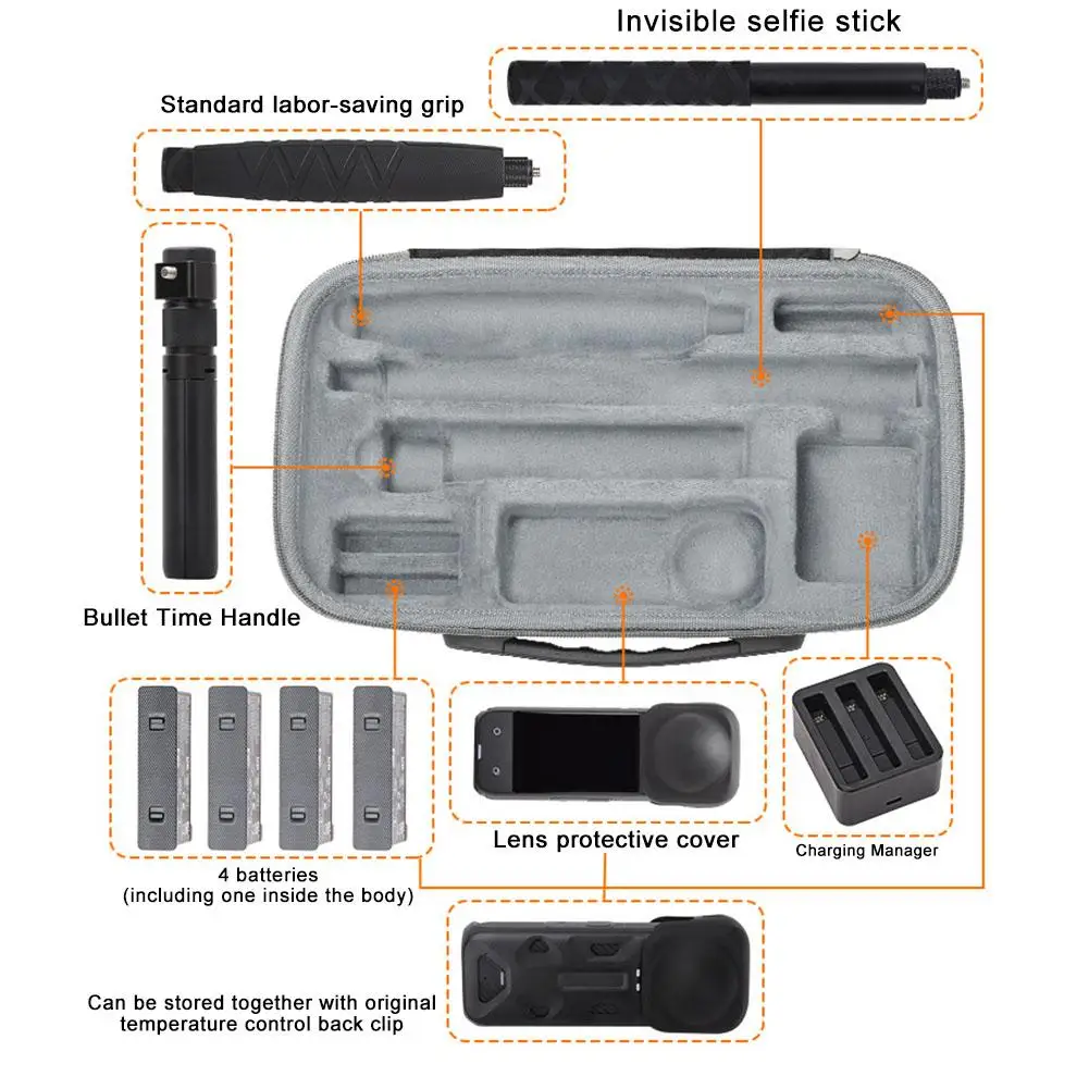 For Insta360 X4 Action Camera Carrying Bag Accessories New Case Protective Bag Portable Storage Large-capacity Handbag And Y8N8
For Insta360 X4 Action Camera Carrying Bag Accessories New Case Protective Bag Portable Storage Large-capacity Handbag And Y8N8