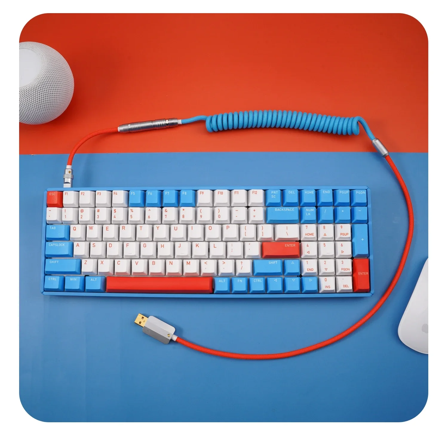 GeekCable Handmade Mechanical Keyboard Cable Theme Cable For IQUNIX F96 Sky City Colorway Line
GeekCable Handmade Mechanical Keyboard Cable Theme Cable For IQUNIX F96 Sky City Colorway Line