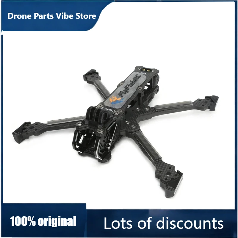 Fy1pcs FlyFishRC II VX5 V2 5 inch T700 Volador FPV Freestyle Frame Kit compatible with DJI O3 Air Unit for FPV Racing Drone
Fy1pcs FlyFishRC II VX5 V2 5 inch T700 Volador FPV Freestyle Frame Kit compatible with DJI O3 Air Unit for FPV Racing Drone
