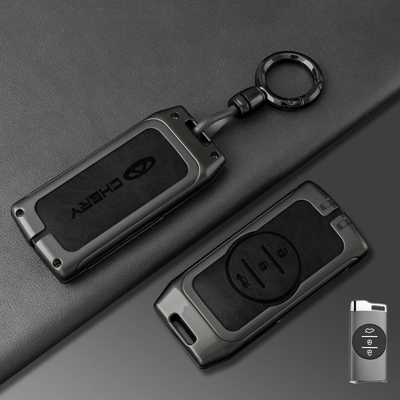 New TPU+Zinc Alloy Car Key Remote Case Cover Shell Car Accessories Fob For Chery Tiggo 4Chery Tiggo 5X 7 Pro 8 Exeed Txl Tx Lx
New TPU+Zinc Alloy Car Key Remote Case Cover Shell Car Accessories Fob For Chery Tiggo 4Chery Tiggo 5X 7 Pro 8 Exeed Txl Tx Lx