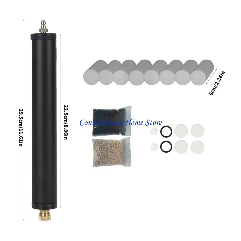 LXAF Professional Oil Water Separator Three Layer Filter System Energy Efficient Aluminum Build for Underwater Diving Use
LXAF Professional Oil Water Separator Three Layer Filter System Energy Efficient Aluminum Build for Underwater Diving Use