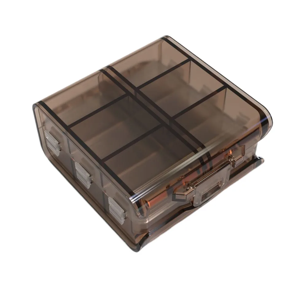 12 Grids Pill Dispenser Box Sealed Large Capacity Medicine Storage Containers Compact Clear Foldable Pill Cases
12 Grids Pill Dispenser Box Sealed Large Capacity Medicine Storage Containers Compact Clear Foldable Pill Cases