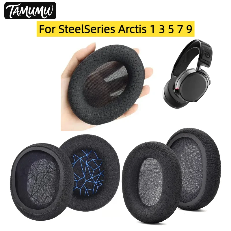 Replacement Ear Pads for SteelSeries Arctis 1 3 5 7 9 Headphones Memory Sponge Sleeves Cover Case Repair Parts Ear Cups Earmuffs
Replacement Ear Pads for SteelSeries Arctis 1 3 5 7 9 Headphones Memory Sponge Sleeves Cover Case Repair Parts Ear Cups Earmuffs