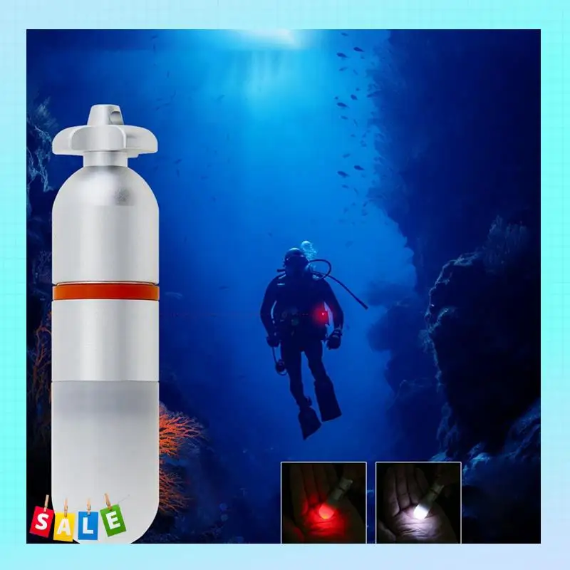 A56X Dive Strobe Beacon Diving Signal Light Mini Underwater 150M Scuba Tank Light LED Night White 1 Piece
A56X Dive Strobe Beacon Diving Signal Light Mini Underwater 150M Scuba Tank Light LED Night White 1 Piece