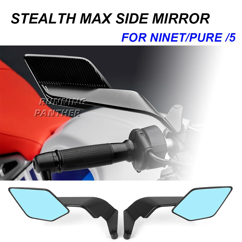 For BMW Rninet RNINET Pure R nine T /5 R9T R NINE T New Blade Side Mirror Aluminum Motorcycle Stealth Max Rearview Mirror
For BMW Rninet RNINET Pure R nine T /5 R9T R NINE T New Blade Side Mirror Aluminum Motorcycle Stealth Max Rearview Mirror