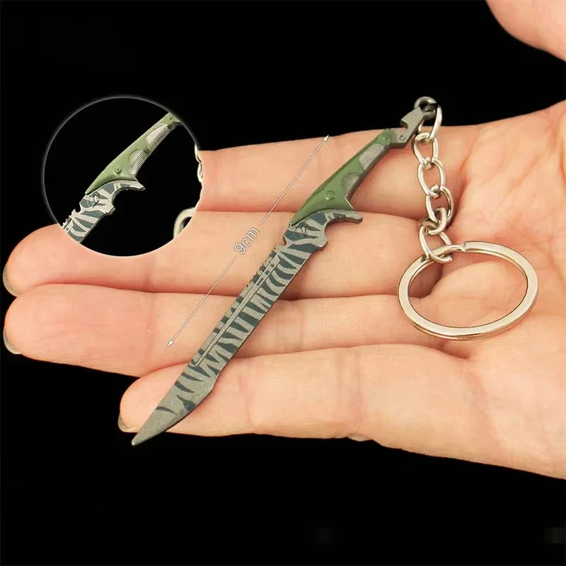 9cm Arena Breakout Mini Keychains Shark Knives Toy Sword Alloy Keyrings Pendant Game Peripherals Figure Boyfriend Toys Gifts
9cm Arena Breakout Mini Keychains Shark Knives Toy Sword Alloy Keyrings Pendant Game Peripherals Figure Boyfriend Toys Gifts