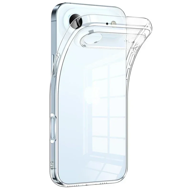 Clear Phone Case For iPhone 17 Pro Max 17 Air Silicone Soft Back Cover For iPhone 16 15 14 13 12 Pro Max Plus Mini 16E Case
Clear Phone Case For iPhone 17 Pro Max 17 Air Silicone Soft Back Cover For iPhone 16 15 14 13 12 Pro Max Plus Mini 16E Case