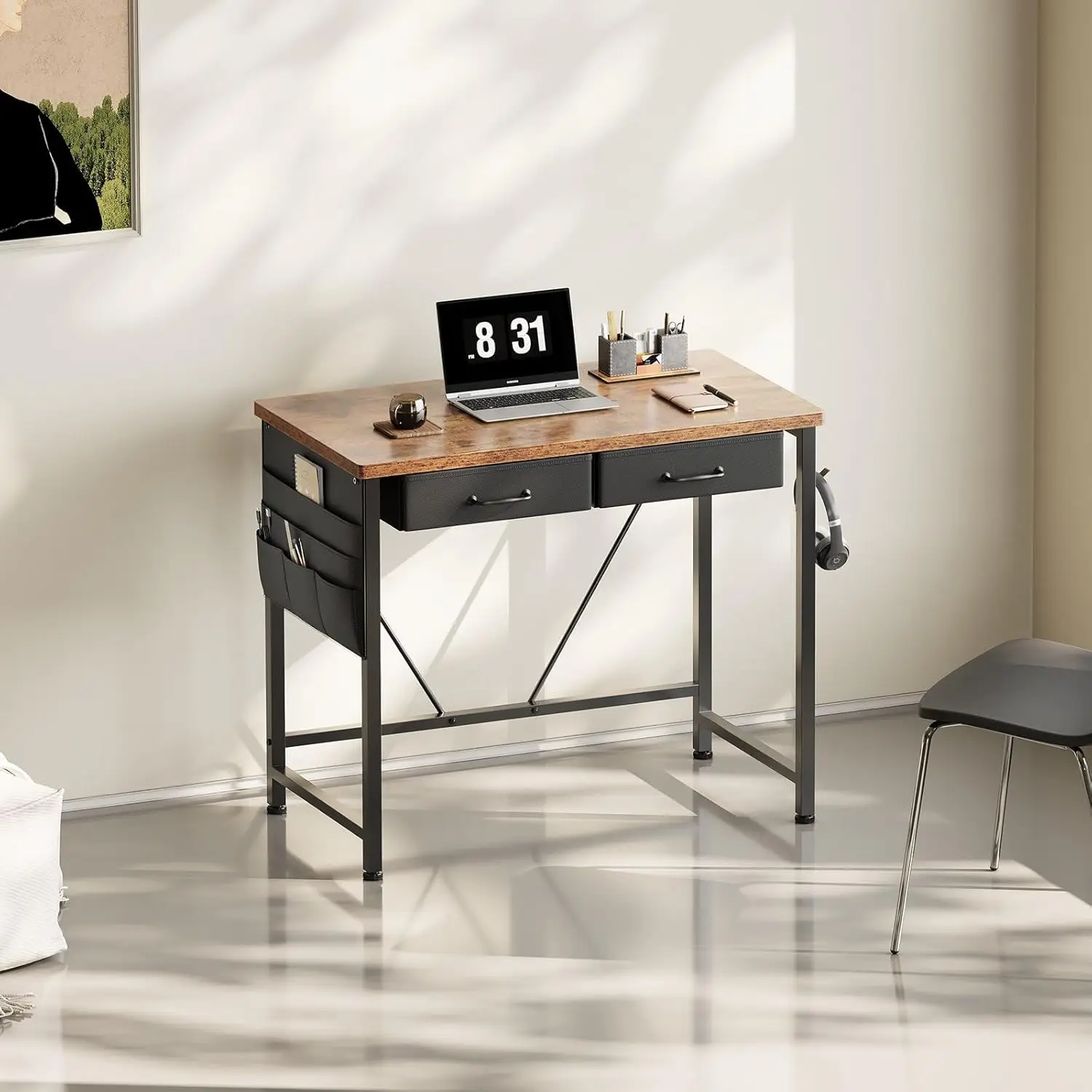 Maihail Maihail Small Desk With Drawers, 31.5 Inch Small Computer Desk, Writing Desk For Small Spaces, Small Office Desk With
Maihail Maihail Small Desk With Drawers, 31.5 Inch Small Computer Desk, Writing Desk For Small Spaces, Small Office Desk With