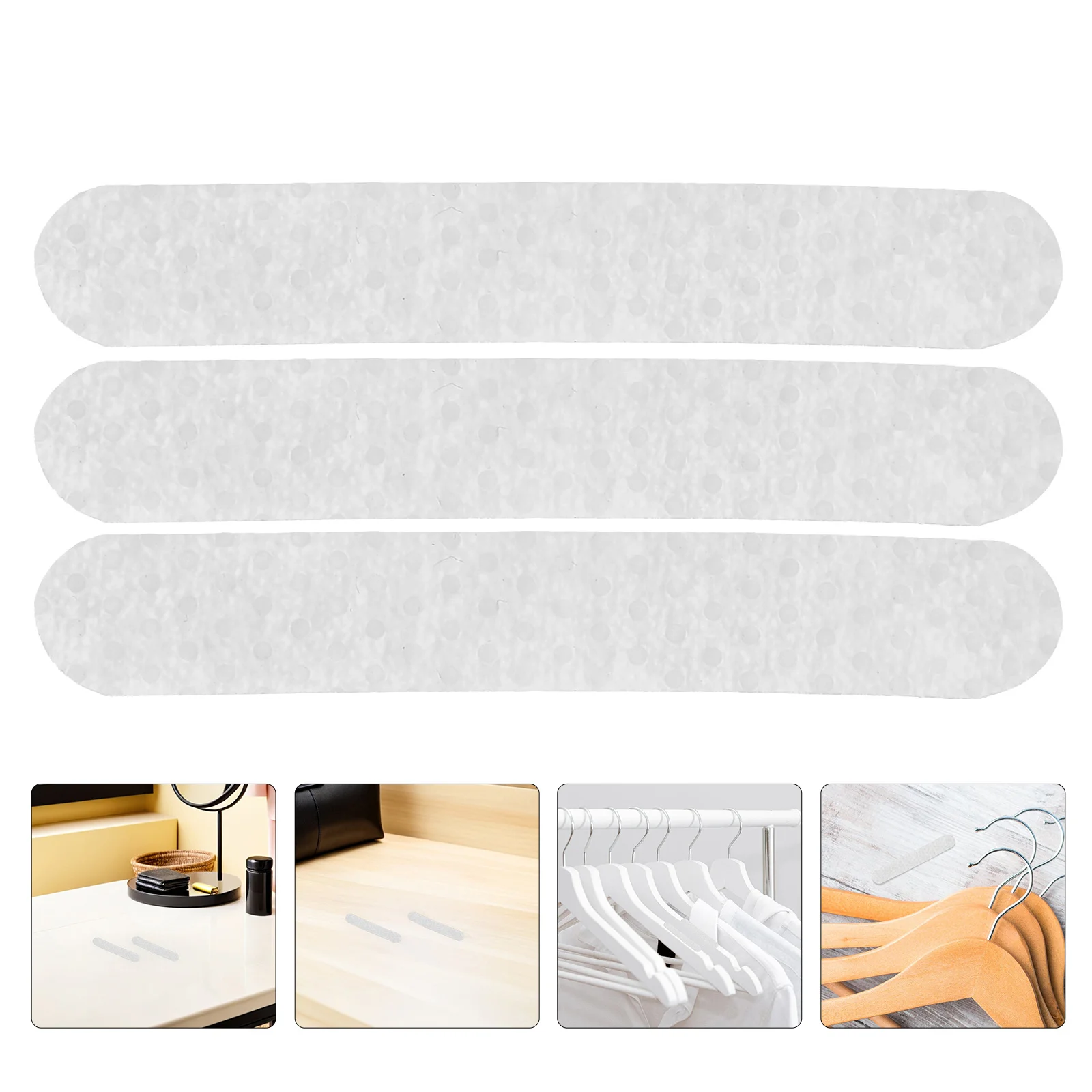 150Pcs Adhesive Non-Slip Hanger Grips Silicone Strips Closet Organizer Clothing Grip Pads Universal Coat Protection Black
150Pcs Adhesive Non-Slip Hanger Grips Silicone Strips Closet Organizer Clothing Grip Pads Universal Coat Protection Black