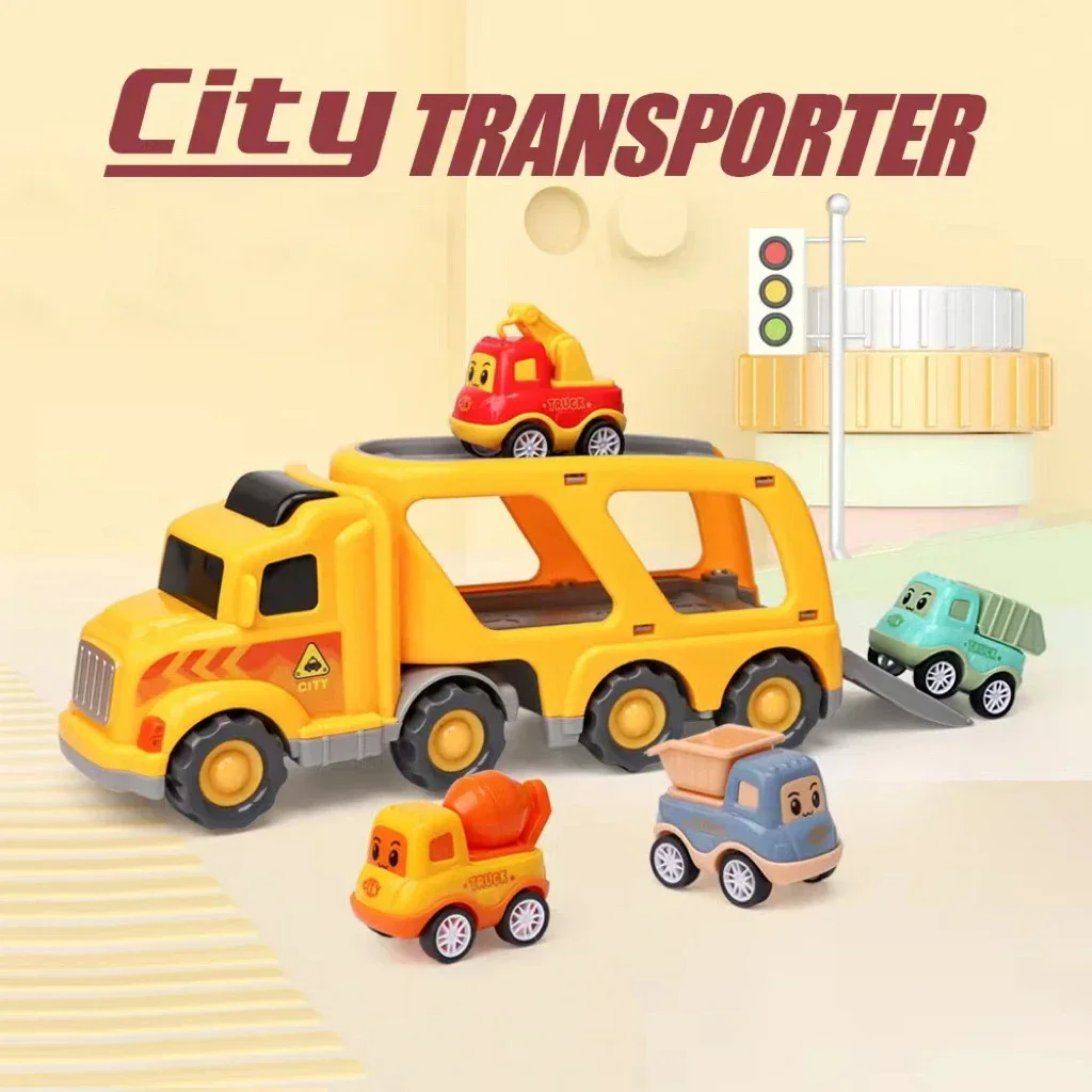 Hot Sale Die-casting Transport Truck Toy Car Engineering Vehicle Mixer Transport Truck Model Set Education Toy Birthday Gift
Hot Sale Die-casting Transport Truck Toy Car Engineering Vehicle Mixer Transport Truck Model Set Education Toy Birthday Gift