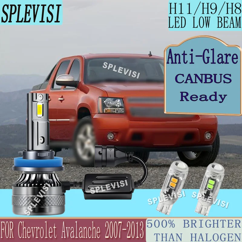 Illuminate Turns for Night Safety Plug and Play Warranty LED Low Beam For Chevrolet Avalanche 2007 2008 2009 2010 2011 2012 2013
Illuminate Turns for Night Safety Plug and Play Warranty LED Low Beam For Chevrolet Avalanche 2007 2008 2009 2010 2011 2012 2013