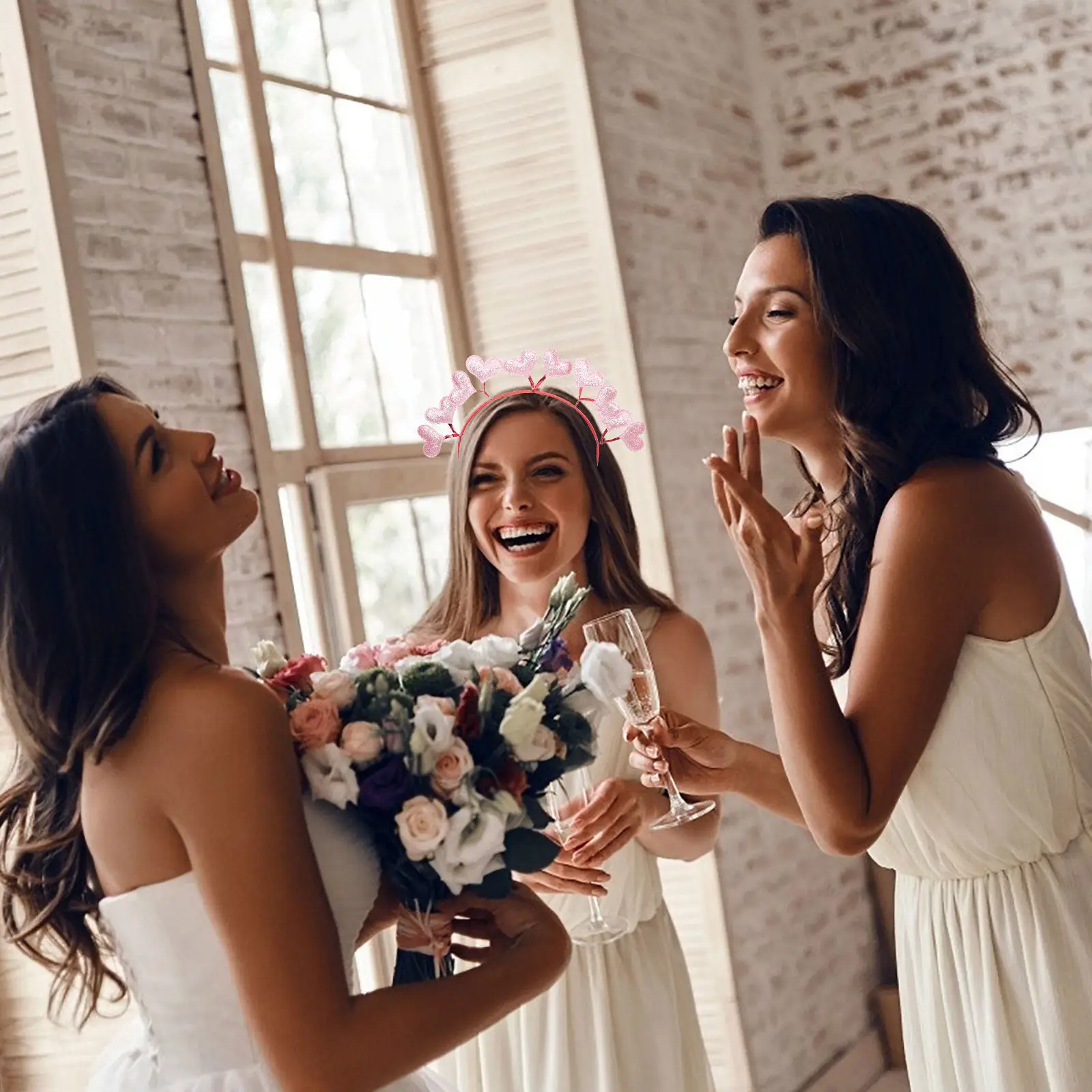 2Pcs Heart Hair Hoops Love Headbands for Party Adjustable Elastic Hair Accessories Wedding Valentine's Day Love Heart Headbands
2Pcs Heart Hair Hoops Love Headbands for Party Adjustable Elastic Hair Accessories Wedding Valentine's Day Love Heart Headbands