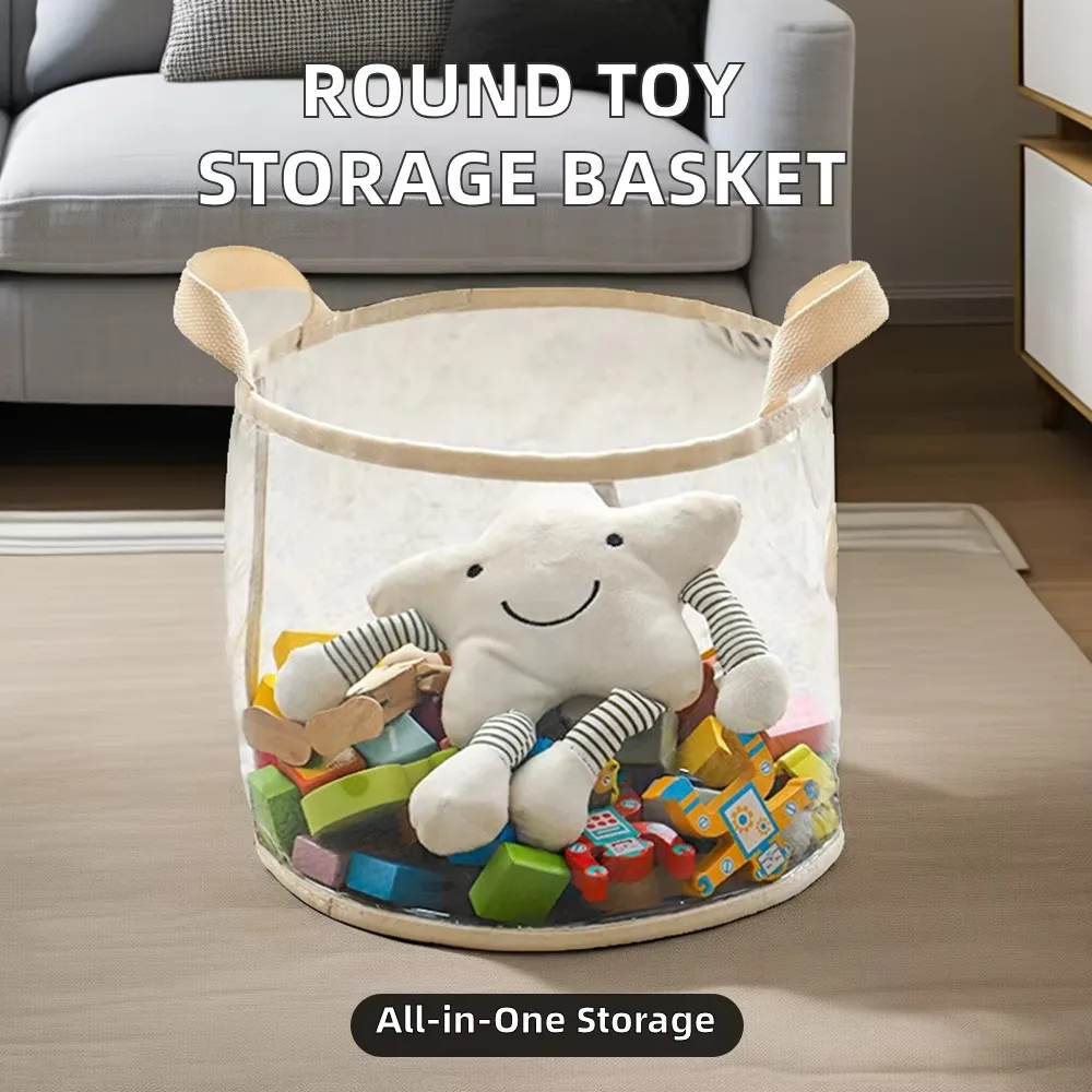 Large Capacity Storage Basket for Children's Toy,Transparent Storage Bucket, Household Portable Books,Sundries Box
Large Capacity Storage Basket for Children's Toy,Transparent Storage Bucket, Household Portable Books,Sundries Box