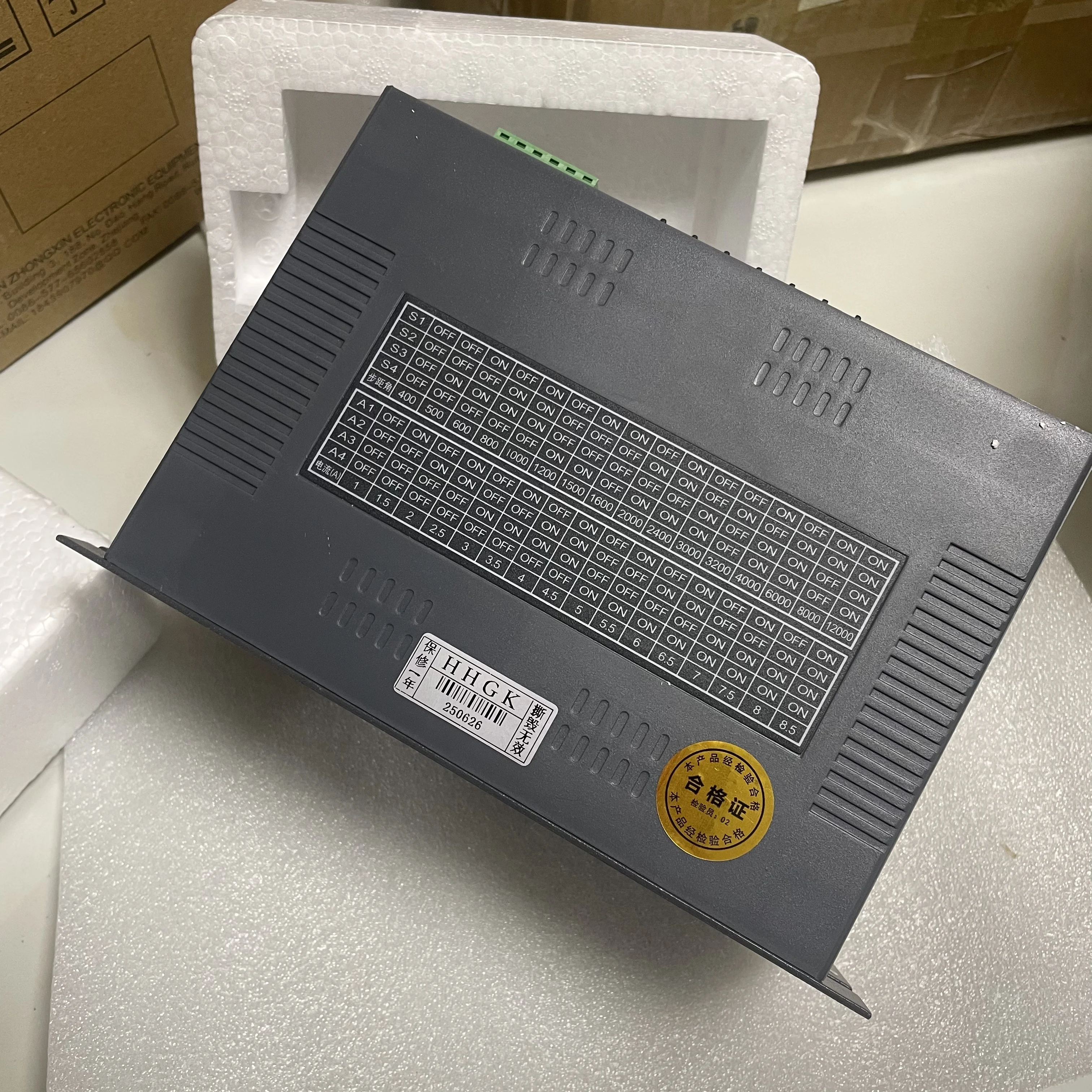 2026 Bag Making Machine Stepper Motor Driver MF312SD/MF308SD 130BYG350 Three-phase Motor Hybrid Driver
2026 Bag Making Machine Stepper Motor Driver MF312SD/MF308SD 130BYG350 Three-phase Motor Hybrid Driver