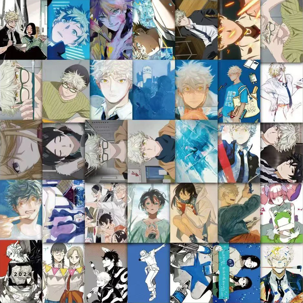 10/30/63pcs Yatora Yaguchi Blue Period Stickers Ryuji Sajima Anime Sticker Laptop Phone Luggage Setora Takahashi Cartoon Decals
10/30/63pcs Yatora Yaguchi Blue Period Stickers Ryuji Sajima Anime Sticker Laptop Phone Luggage Setora Takahashi Cartoon Decals