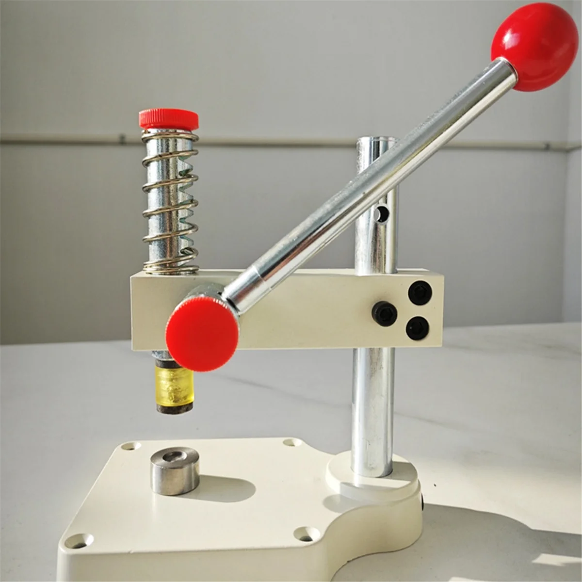 A002 Multifunctional Hand Button Installation Machine for DIY Covered Fabric Button Pearl Cap Rivets Handmade Accessories
A002 Multifunctional Hand Button Installation Machine for DIY Covered Fabric Button Pearl Cap Rivets Handmade Accessories