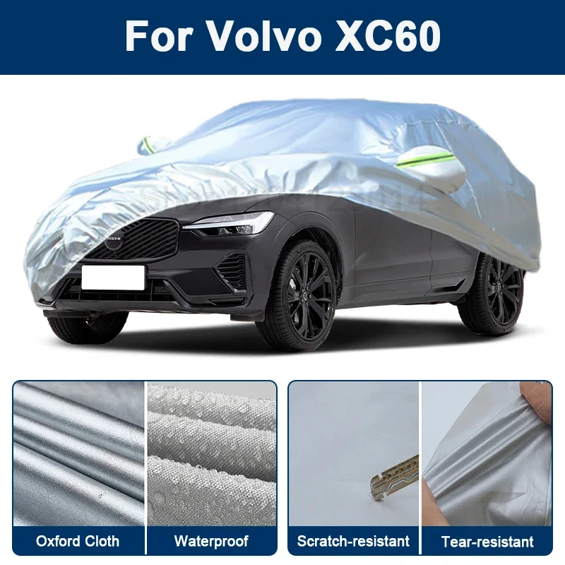 Всесезонный чехол для автомобиля Volvo XC60 с отражающими полосами, водонепроницаемый, снегозащитный, пылезащитный, с защитой от УФ-излучения, аксессуары для экстерьера
Всесезонный чехол для автомобиля Volvo XC60 с отражающими полосами, водонепроницаемый, снегозащитный, пылезащитный, с защитой от УФ-излучения, аксессуары для экстерьера