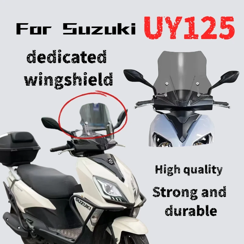 Для Suzuki UY125 утолщенное переднее лобовое стекло модификация аксессуары переднее лобовое стекло мотоцикла
Для Suzuki UY125 утолщенное переднее лобовое стекло модификация аксессуары переднее лобовое стекло мотоцикла