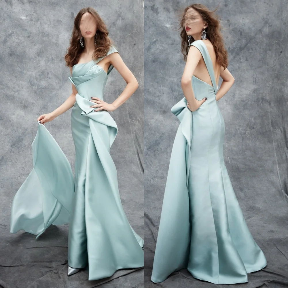 Customized Charmeuse Ruffle Trumpet Long Dresses Bespoke Occasion Evening Party Gown Elegant High Quality
Customized Charmeuse Ruffle Trumpet Long Dresses Bespoke Occasion Evening Party Gown Elegant High Quality