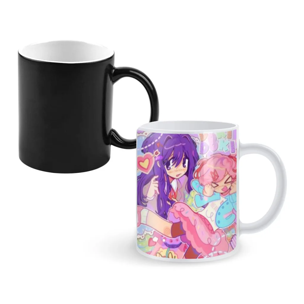 DDLC D-Doki L-Literature Creativity Change Color Chang mug Ceramic mug Hot Coffee Cup Breakfast Cup mug Friend Gift
DDLC D-Doki L-Literature Creativity Change Color Chang mug Ceramic mug Hot Coffee Cup Breakfast Cup mug Friend Gift