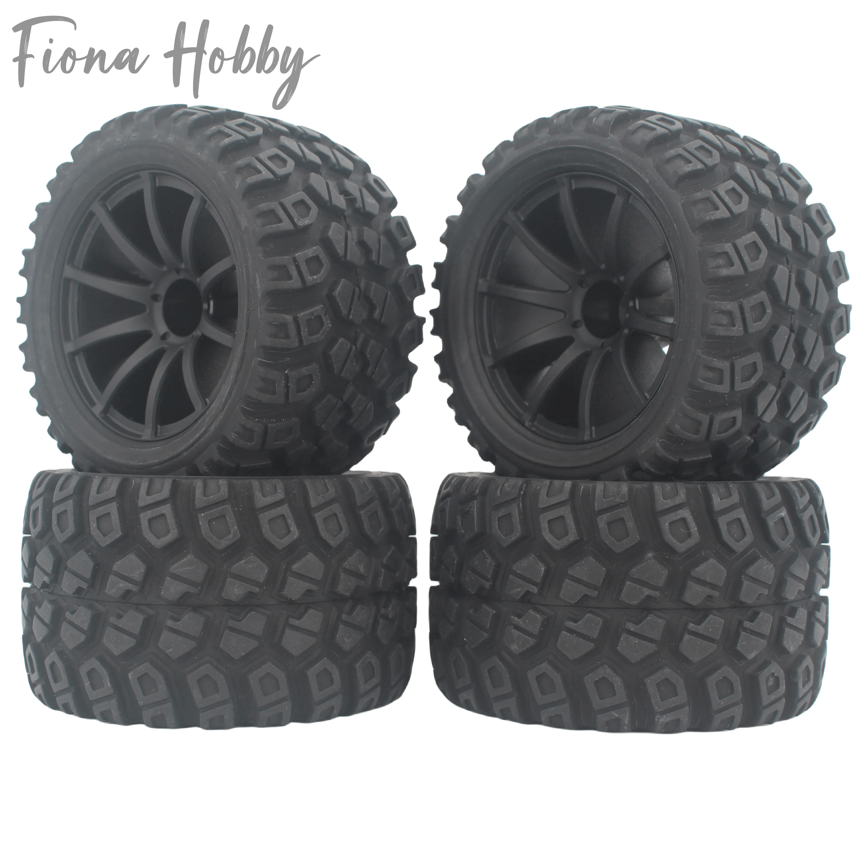 4 pcs 81mm 1/16 Monster Truck Tire For Traxxas 1/16 E-Revo Rubber Tire 12mm Hex
4 pcs 81mm 1/16 Monster Truck Tire For Traxxas 1/16 E-Revo Rubber Tire 12mm Hex