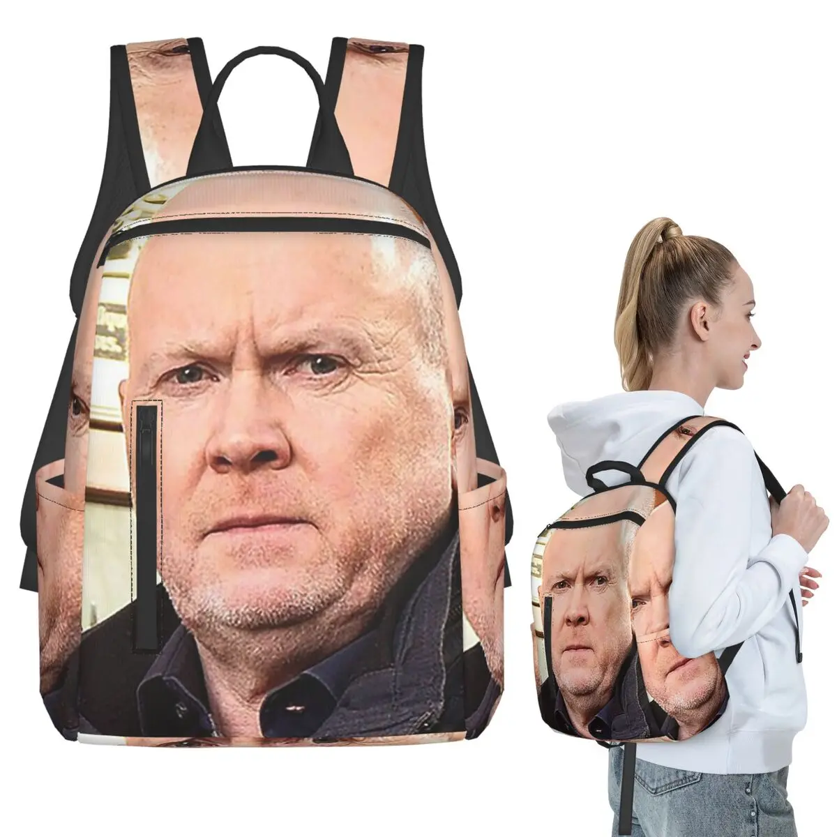 Рюкзак Phil Mitchell Eastenders And British TV Icon (Steve McFadden) для студентов, школьная сумка для детей, сумка для ноутбука, сумка через плечо
Рюкзак Phil Mitchell Eastenders And British TV Icon (Steve McFadden) для студентов, школьная сумка для детей, сумка для ноутбука, сумка через плечо