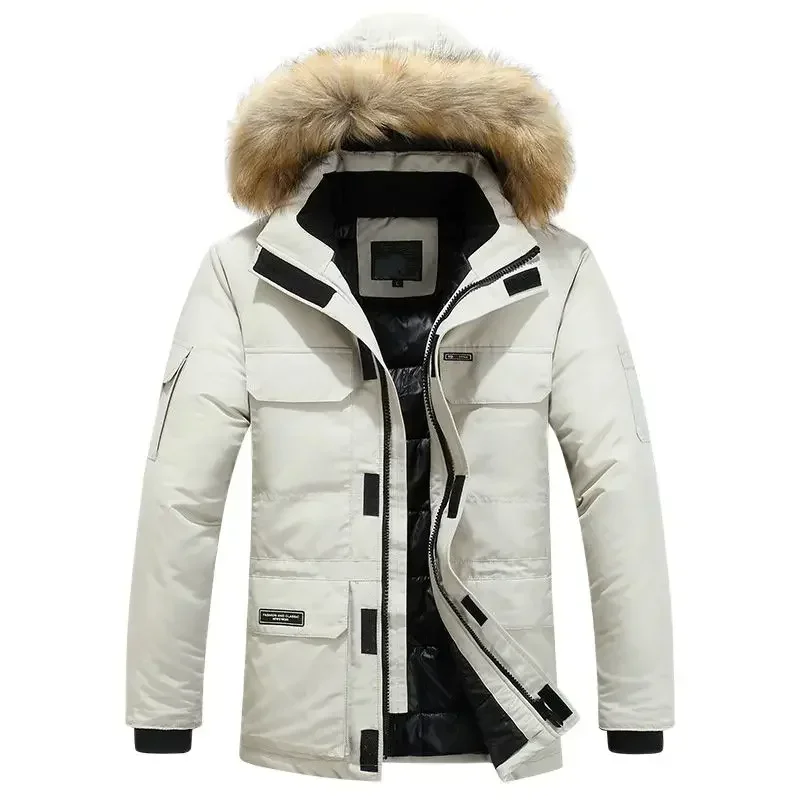 Fashion Hooded Parkas Mens Winter Warm Jackets Parkas Coats Men Thick Casual Turn Down Collar Winter Jackets Mens Winter Coat
Fashion Hooded Parkas Mens Winter Warm Jackets Parkas Coats Men Thick Casual Turn Down Collar Winter Jackets Mens Winter Coat