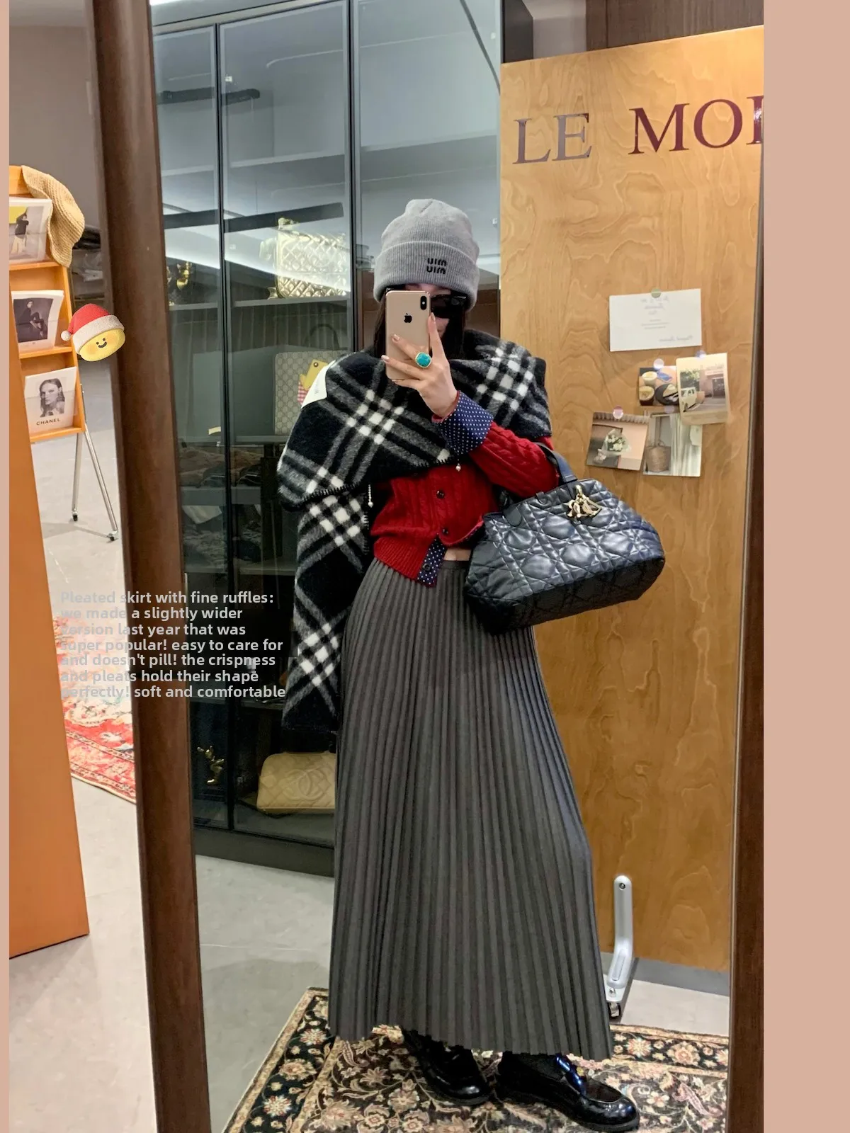 Zhen Chun Hua Er High Waist Elastic Waist Long Woolen Plaid A-Line Pure Color Slimming Drapey Skirt Business Casual Outdoor
Zhen Chun Hua Er High Waist Elastic Waist Long Woolen Plaid A-Line Pure Color Slimming Drapey Skirt Business Casual Outdoor