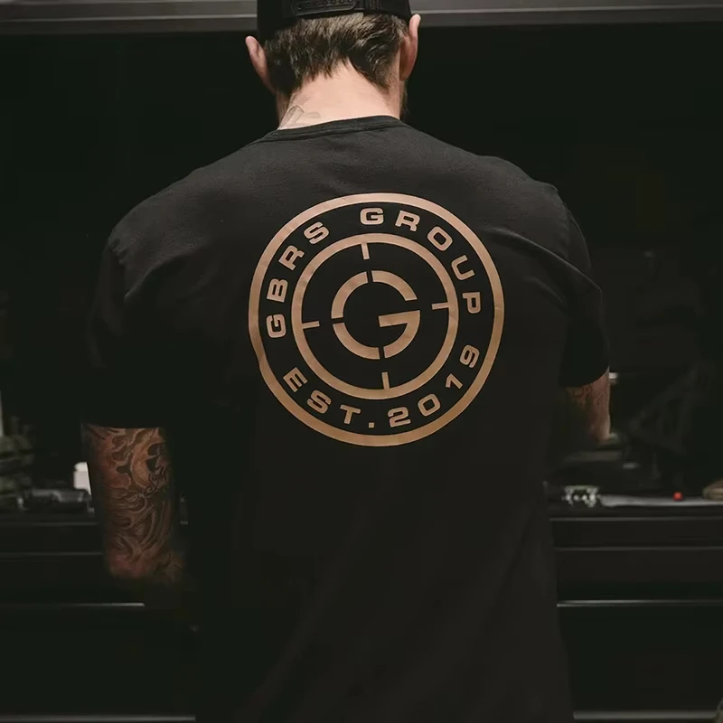 2025 Summer New Private Security Theme GBRS Bull 's-eye Printed Round Neck Short Sleeve T-shirt Army Fan Short Sleeve
2025 Summer New Private Security Theme GBRS Bull 's-eye Printed Round Neck Short Sleeve T-shirt Army Fan Short Sleeve