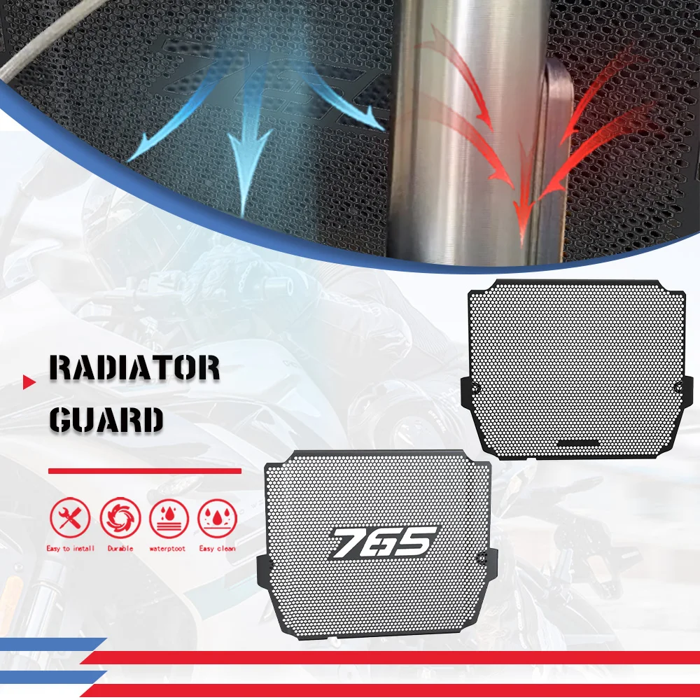 For Street Triple 765 RS / R / Moto2 Edition 2023-2024-2025-2026 Radiator Grille Guard Cover Protective Protector Accessories
For Street Triple 765 RS / R / Moto2 Edition 2023-2024-2025-2026 Radiator Grille Guard Cover Protective Protector Accessories
