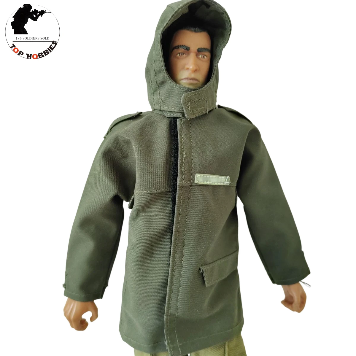 1/6 Scale Green Raincoat Clothes Model Hooded Jacket Rainproof Cloth Windbreaker Fit 12'' Male Female Soldier Action Figure Body
1/6 Scale Green Raincoat Clothes Model Hooded Jacket Rainproof Cloth Windbreaker Fit 12'' Male Female Soldier Action Figure Body