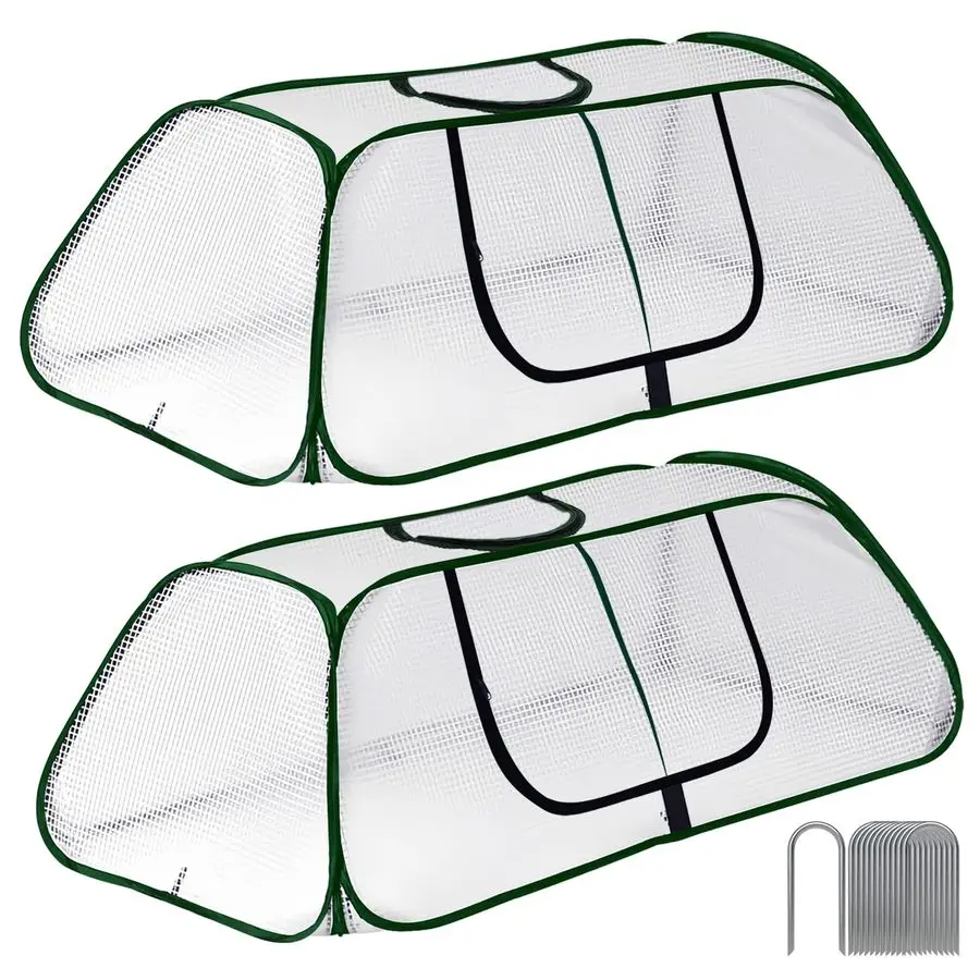 Rows Accelerator Plants CoverGarden Greenhouse with Rollup Zipper Door,Thicker PE Cover for Indoor Outdoor Vegetable Fruits Rows
Rows Accelerator Plants CoverGarden Greenhouse with Rollup Zipper Door,Thicker PE Cover for Indoor Outdoor Vegetable Fruits Rows