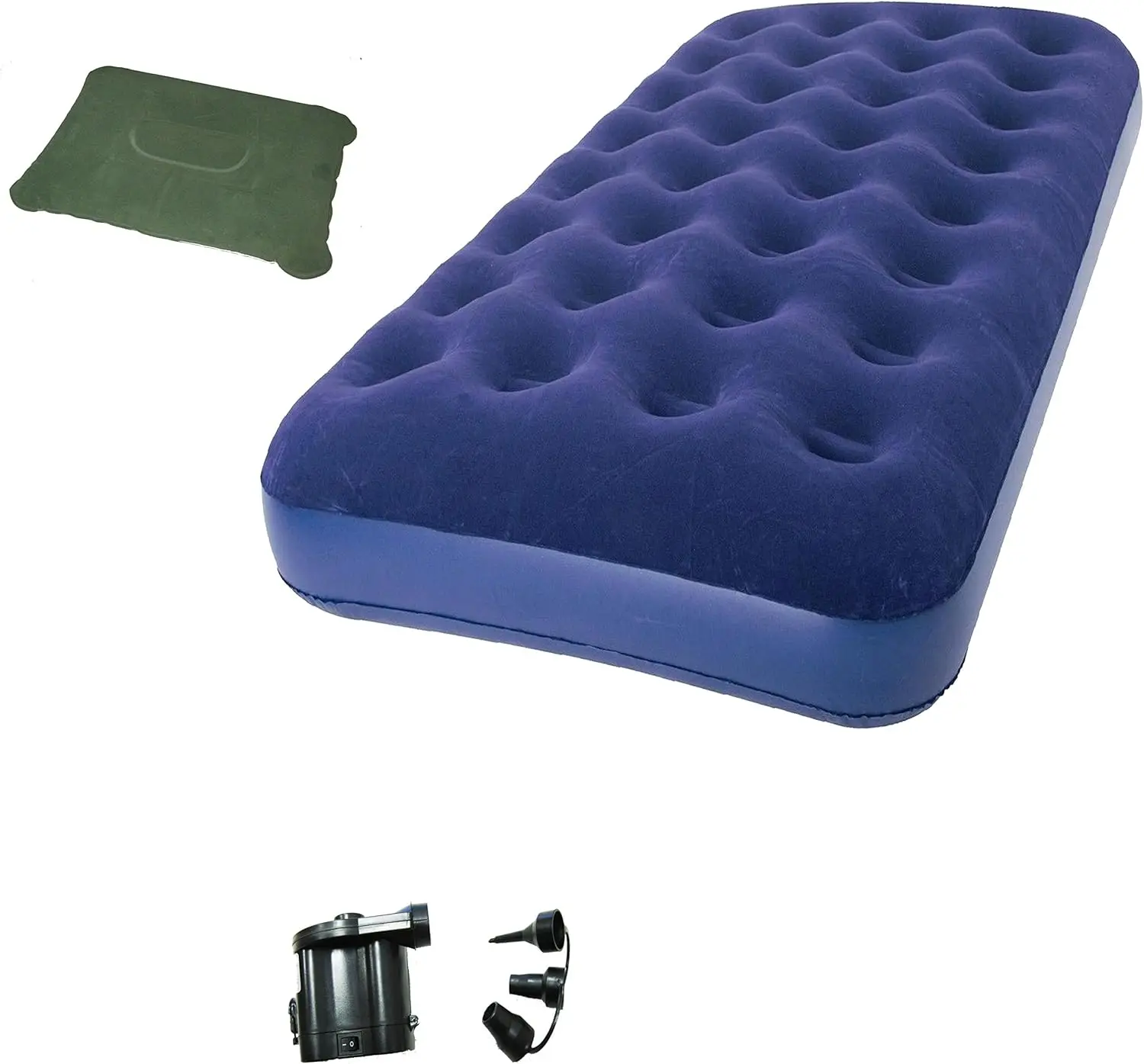 Twin Size Air Mattr With Air Pump (Battery Not Luded) & Inflatable Pillow Combo (Amn+Apd+Pl1)
Twin Size Air Mattr With Air Pump (Battery Not Luded) & Inflatable Pillow Combo (Amn+Apd+Pl1)