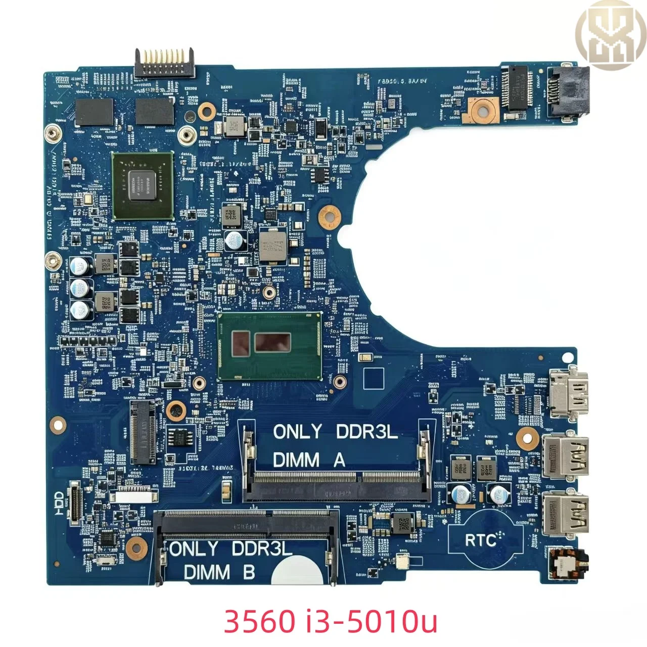 For DELL Latitude3560 Laptop Motherboard i3-5010U CPU 100% Tested CN-501D05
For DELL Latitude3560 Laptop Motherboard i3-5010U CPU 100% Tested CN-501D05
