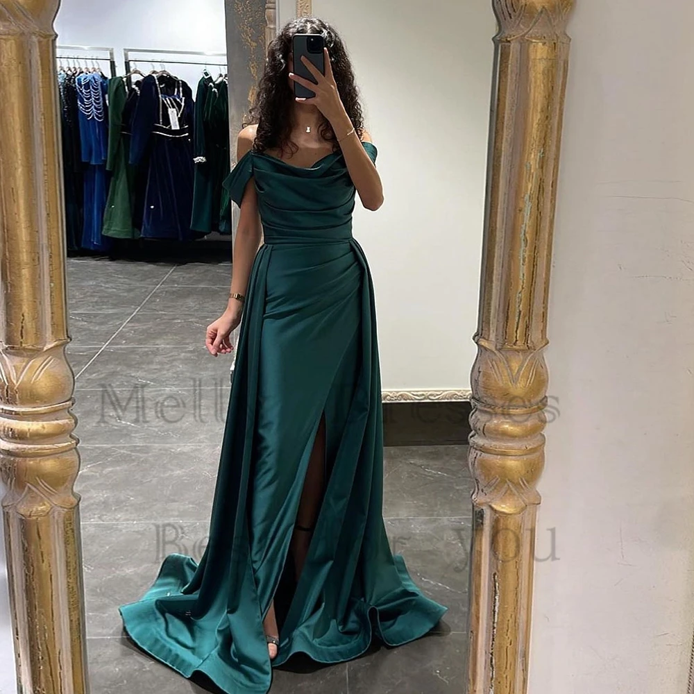 Modern Strapless Off Shoulder Muslin Evening Dresses for Women 2024 Summer Satin Prom Gowns with Satin New Robe De Soirée
Modern Strapless Off Shoulder Muslin Evening Dresses for Women 2024 Summer Satin Prom Gowns with Satin New Robe De Soirée