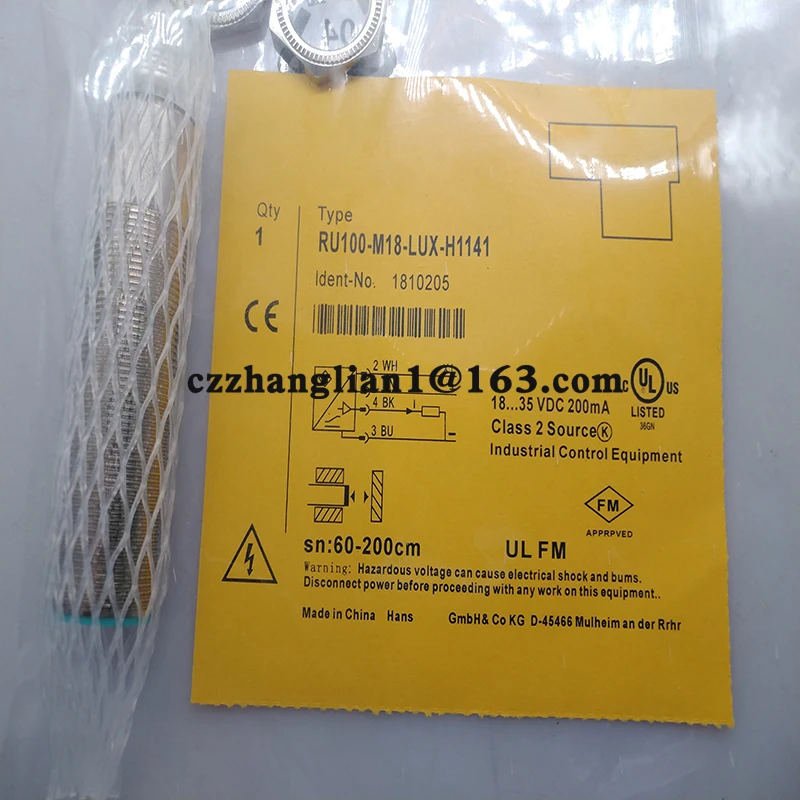 RU50U-S18-LU8X-H1141 RU40U-M18M-AP8X2-H1151 RU40U-M18M-AN8X2-H1151 ultrasonic 100% new sensor
RU50U-S18-LU8X-H1141 RU40U-M18M-AP8X2-H1151 RU40U-M18M-AN8X2-H1151 ultrasonic 100% new sensor