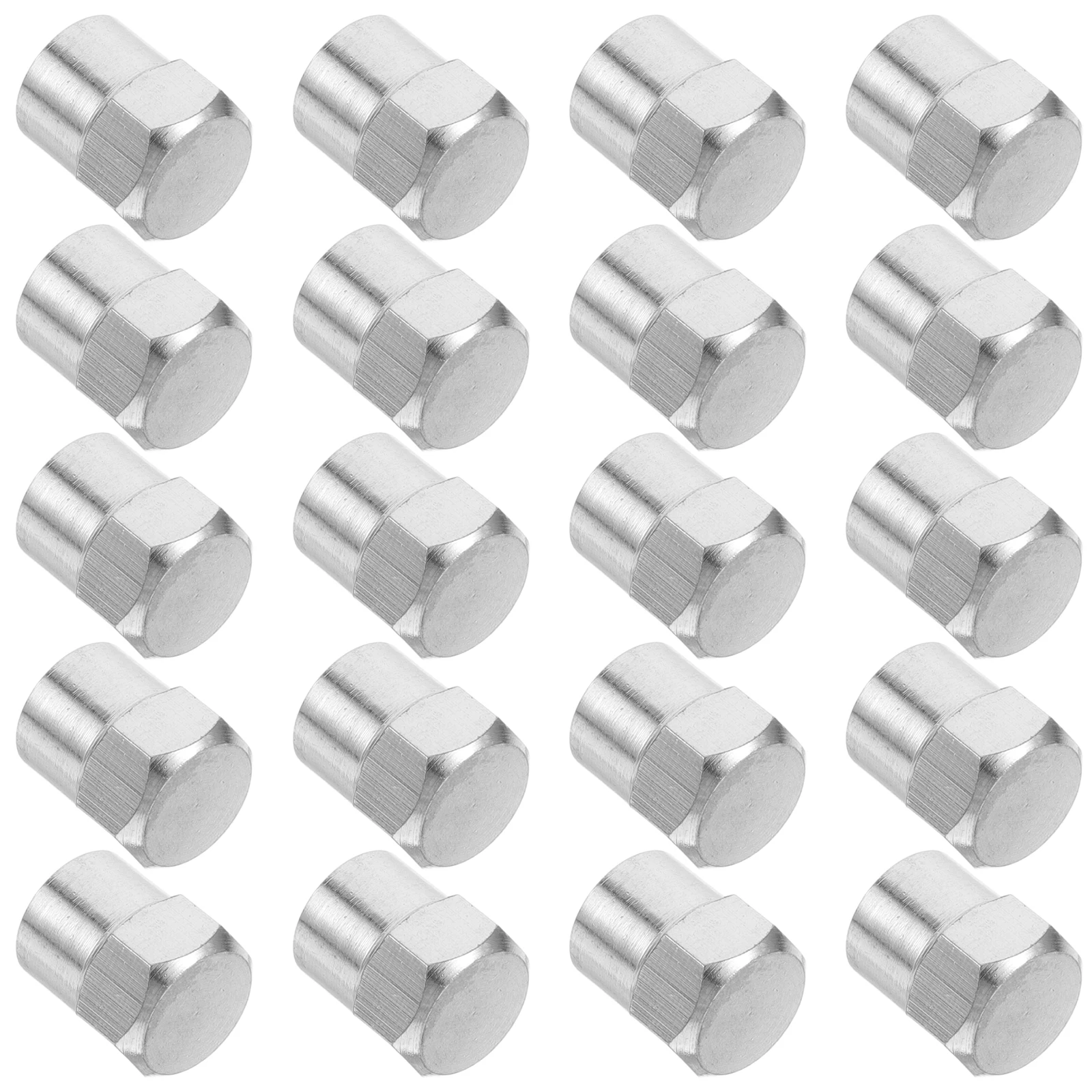 20pcs Tire Valve Caps Car Air Cap Stainless Steel Bicycle Truck Automotive Replacement Wheel Nut Bolt Accessories
20pcs Tire Valve Caps Car Air Cap Stainless Steel Bicycle Truck Automotive Replacement Wheel Nut Bolt Accessories