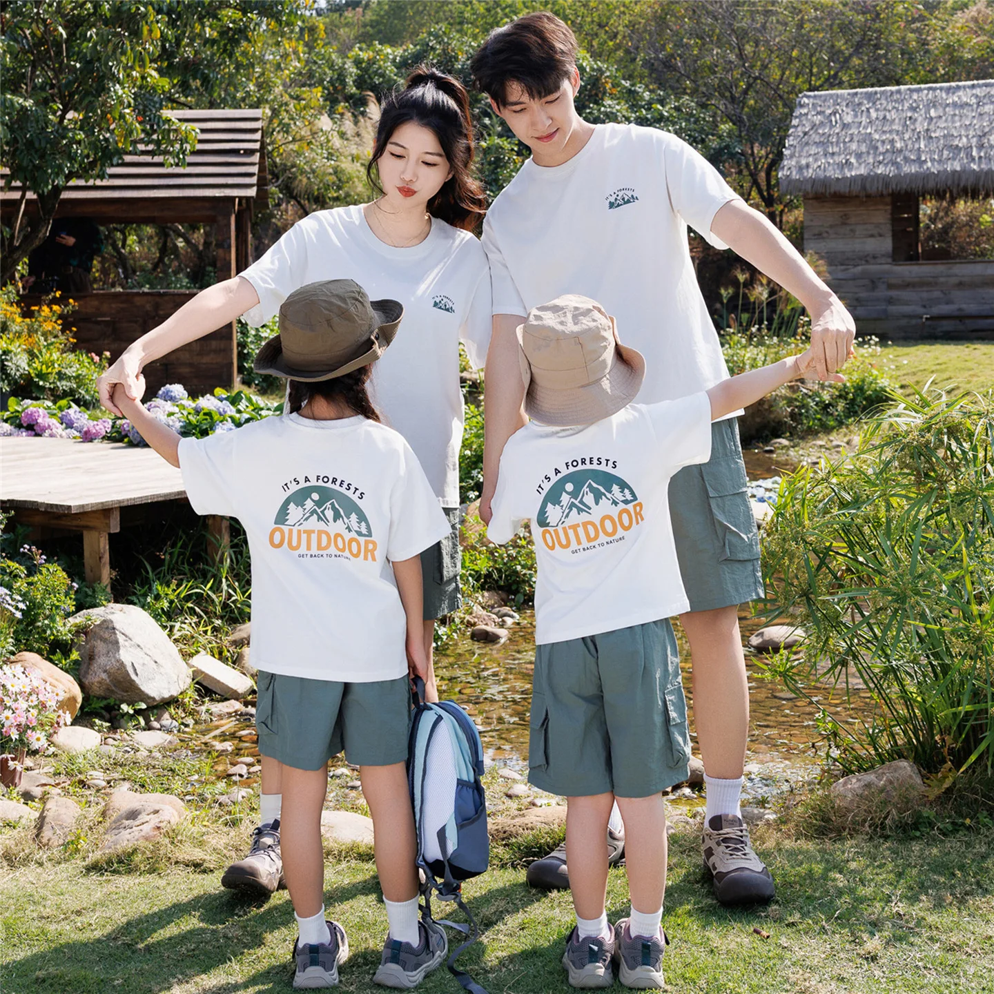 Summer Family Matching Outfits Cotton Outdoor T-Shirt & Cargo Shorts Set Casual Hiking Camping Wear for Mom Dad Kids Breathable
Summer Family Matching Outfits Cotton Outdoor T-Shirt & Cargo Shorts Set Casual Hiking Camping Wear for Mom Dad Kids Breathable