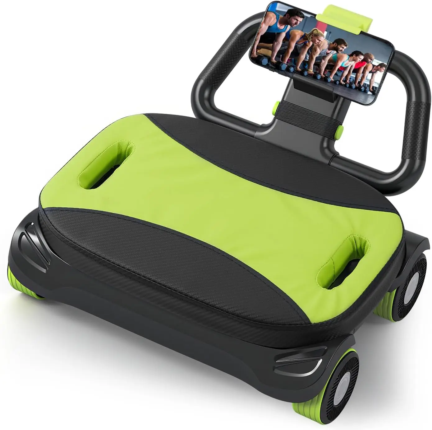 4-Wheel Ab Roller with Auto Rebound, Core Strengthening Home Gym Equipment
4-Wheel Ab Roller with Auto Rebound, Core Strengthening Home Gym Equipment