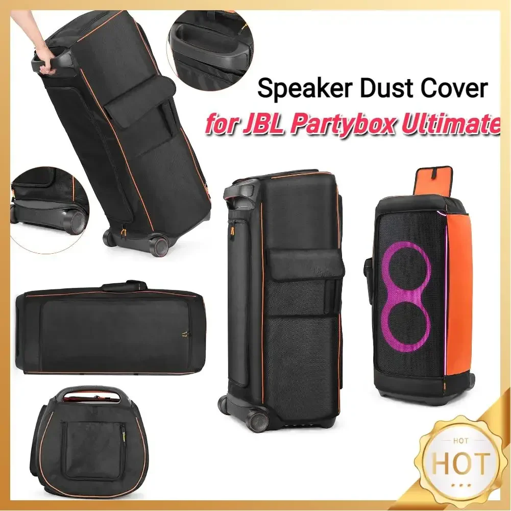 Чехол-пыльник для колонки JBL Partybox Ultimate из нейлоновой ткани с боковым карманом для хранения, защитный чехол-накладка для колонки
Чехол-пыльник для колонки JBL Partybox Ultimate из нейлоновой ткани с боковым карманом для хранения, защитный чехол-накладка для колонки