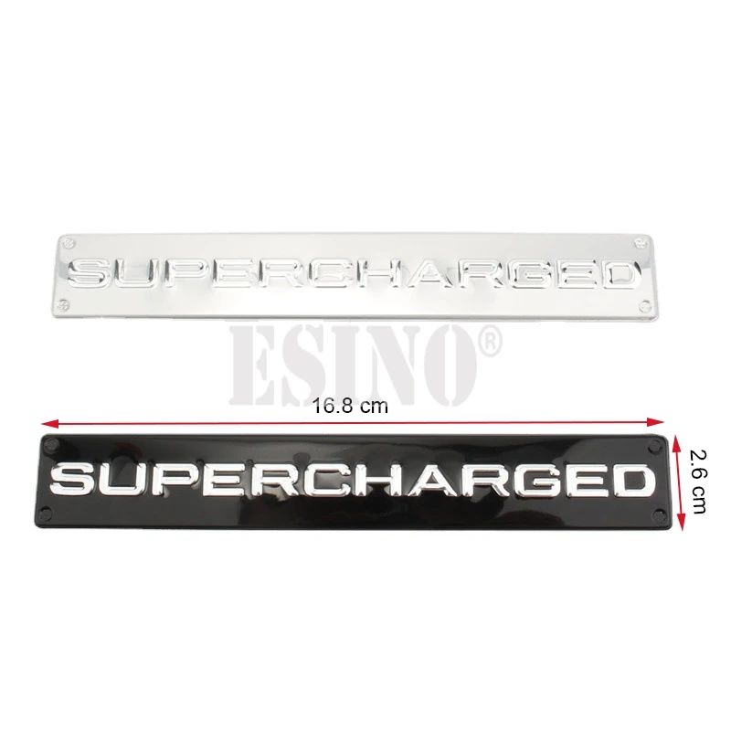 Car Styling Supercharged 3D Metal Aluminum Alloy Adhesive Emblem Rear Trunk Badge Front Fender Sticker Body Decal Auto Accessory
Car Styling Supercharged 3D Metal Aluminum Alloy Adhesive Emblem Rear Trunk Badge Front Fender Sticker Body Decal Auto Accessory