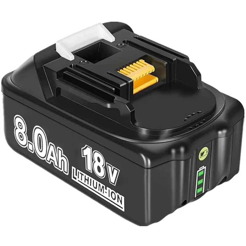 1Pack/2 Pack 18V 8.0Ah BL1850 Compatible with Makita Lithium Ion Replacement Cordless Battery with LED Indicator Power Tools
1Pack/2 Pack 18V 8.0Ah BL1850 Compatible with Makita Lithium Ion Replacement Cordless Battery with LED Indicator Power Tools