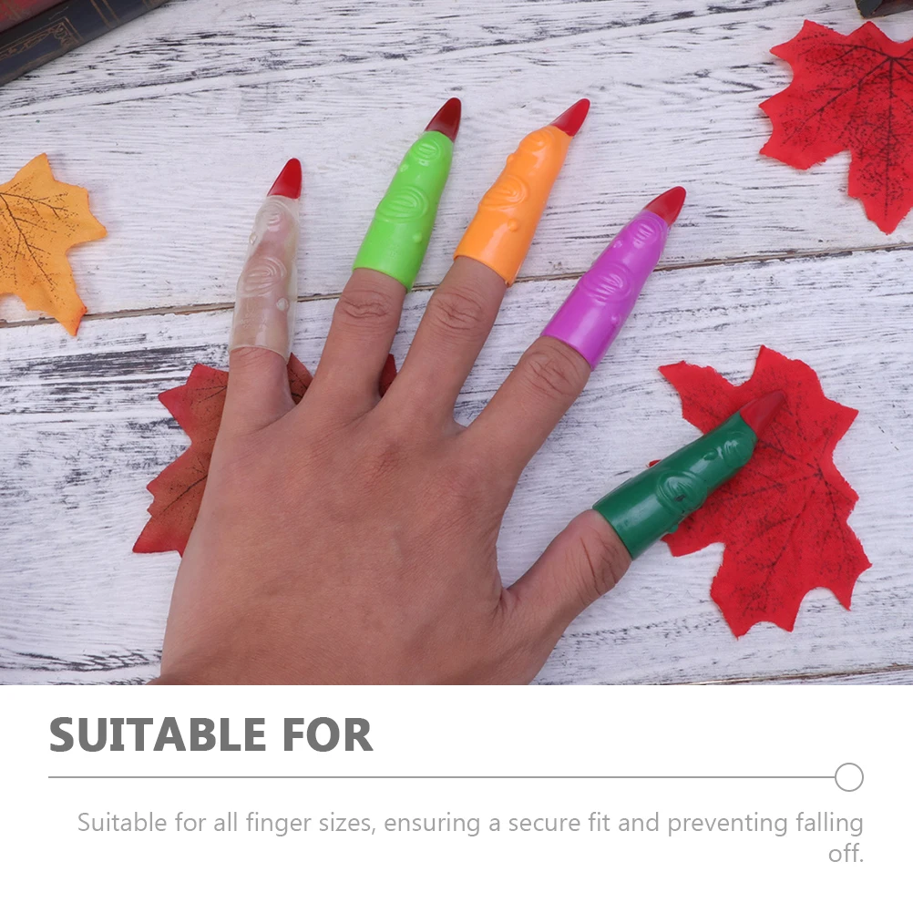 100pcs Witch Finger Witch Fake Finger Halloween Masquerade Finger Nail Decor Props Cosplay Plastic Articulated Fingers
100pcs Witch Finger Witch Fake Finger Halloween Masquerade Finger Nail Decor Props Cosplay Plastic Articulated Fingers