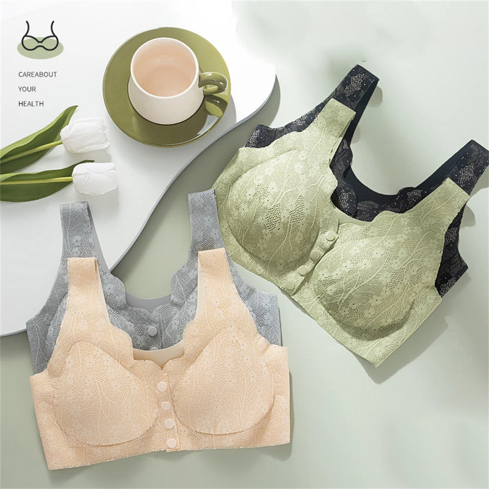 2PCS Women Large Bra Push Up Seamless upper Bralette Lace Wireless Summer Bras Plus Size Top Lingerie Underwear
2PCS Women Large Bra Push Up Seamless upper Bralette Lace Wireless Summer Bras Plus Size Top Lingerie Underwear