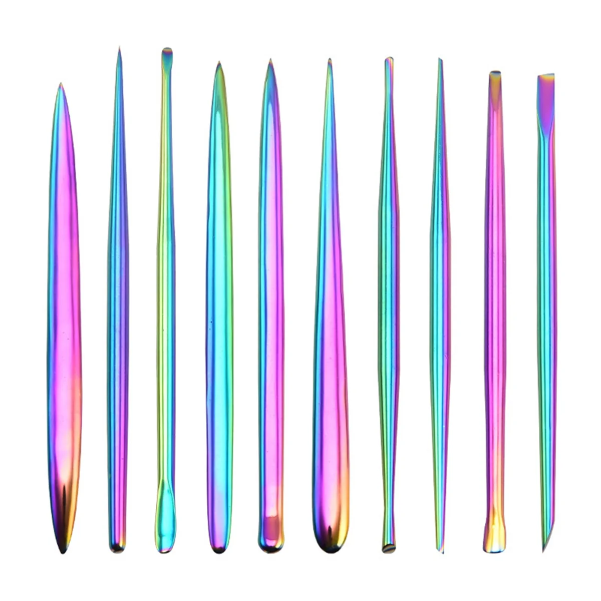 Stainless Steel Colored Soft Pottery Clay Sculpture Tool Clay Embossing Tool DIY Polymer Clay Modeling Carving Tools HOT
Stainless Steel Colored Soft Pottery Clay Sculpture Tool Clay Embossing Tool DIY Polymer Clay Modeling Carving Tools HOT