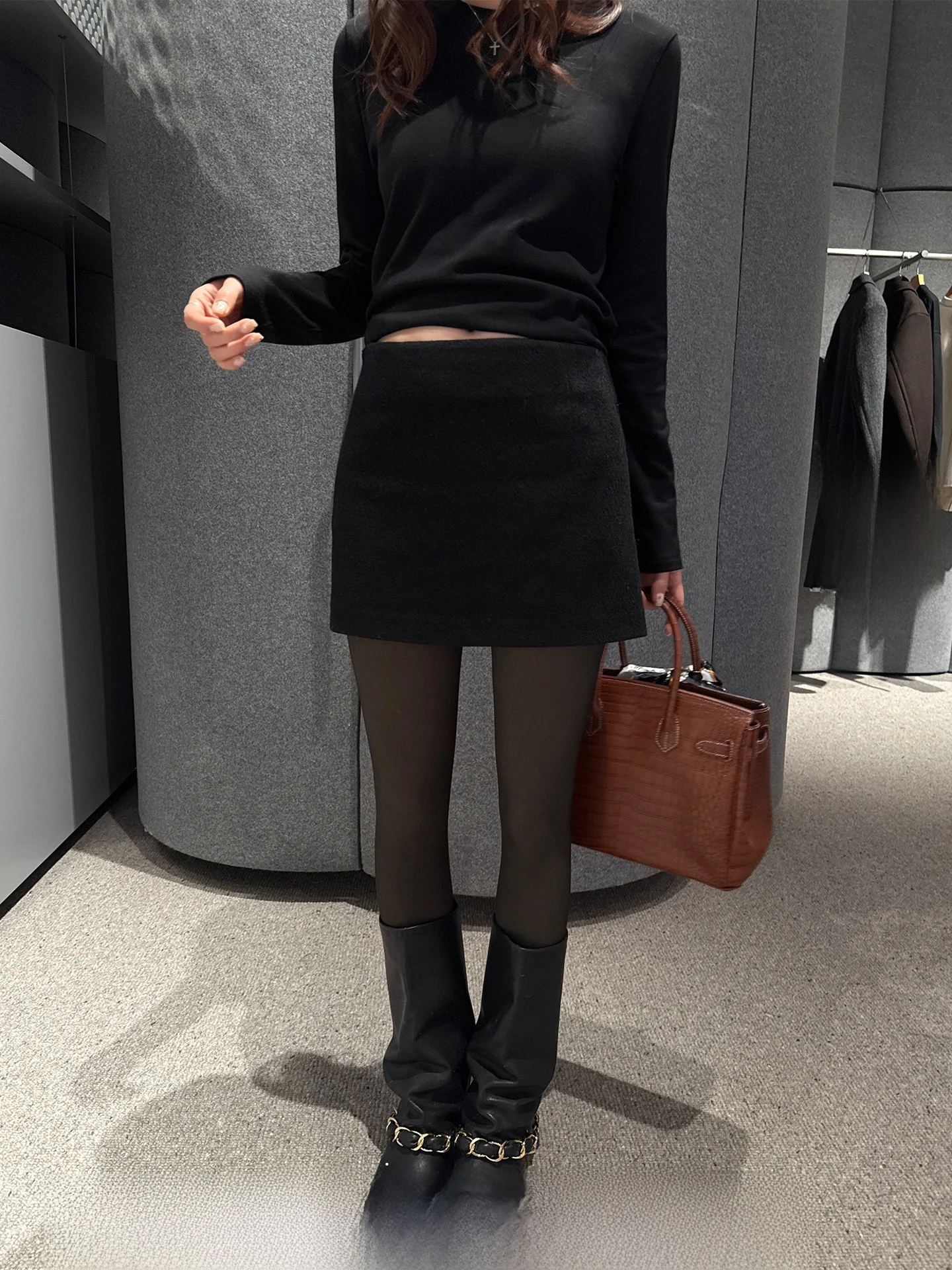 Xzichic Wool Lace f Skirt Women's Autumn Winter Slimming Straight ort Skirt Casual Sle mid Waist Design Faionable Ne...
Xzichic Wool Lace f Skirt Women's Autumn Winter Slimming Straight ort Skirt Casual Sle mid Waist Design Faionable Ne...