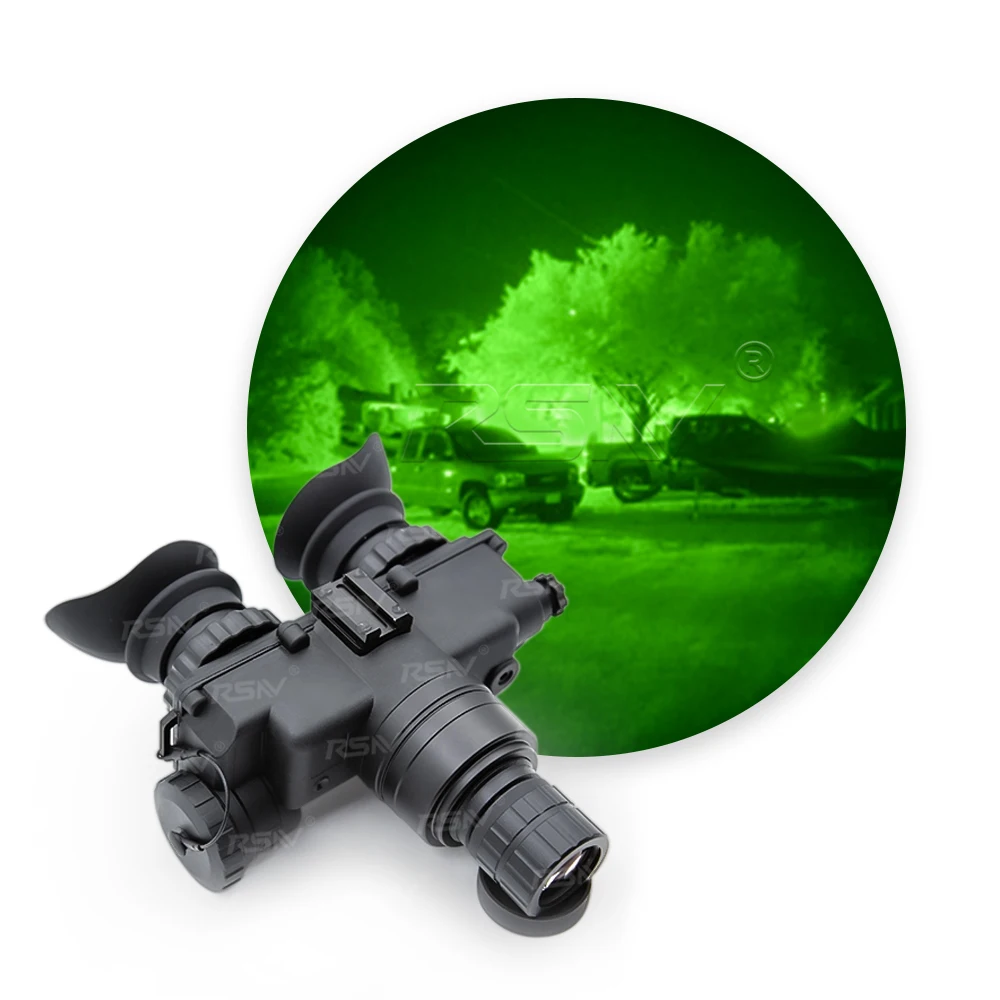 RSNV Manufacturers Sell Lightweight Auto-gated Imaging Gen2+/Gen3 Night Vision Goggles White/Green Phosphor NVG PVS7
RSNV Manufacturers Sell Lightweight Auto-gated Imaging Gen2+/Gen3 Night Vision Goggles White/Green Phosphor NVG PVS7